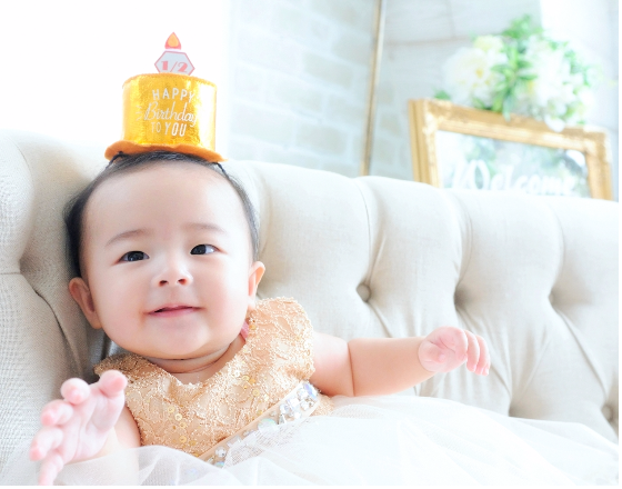 ハーフバースデー女の子