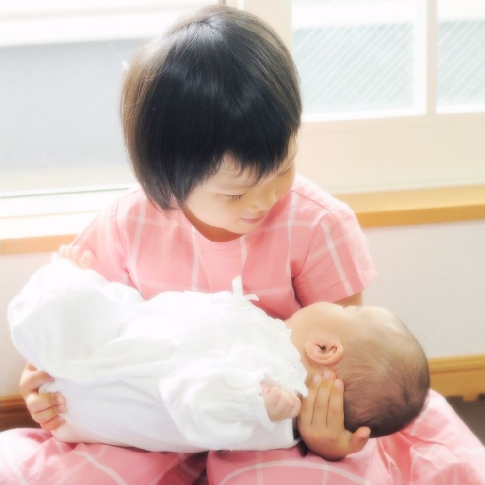 姉妹　お宮参り写真