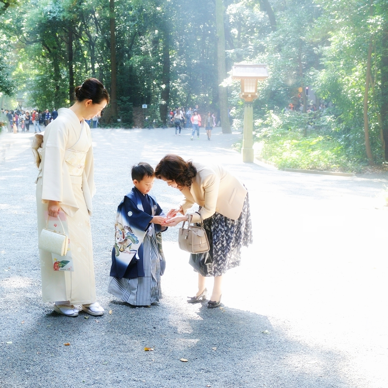 七五三5歳男の子　明治神宮